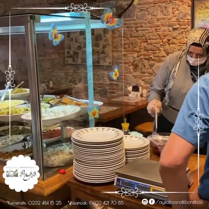 Ayşa Boşnak Börekçisi & Ev Yemekleri video